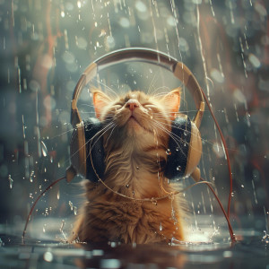 Cat Music Therapy的專輯Rain Paws: Cats Relaxing Melodies