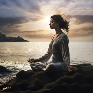 Meditación Del Océano: Olas De Enfoque Calmado