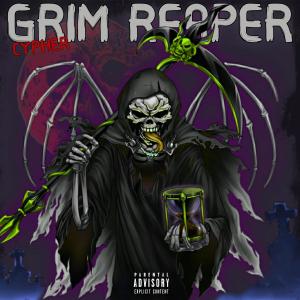 Jinzx的專輯Grim Reaper Cypher (feat. Deuce, Insane LOC, Lex The Hex Master, Sleep Lyrical, New World Dis Order, ILL Fortune, R3DD L & Playboy The Beast) (Explicit)