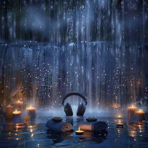 Zen & Spa的專輯Binaural Rain Retreat: Spa Massage Echoes