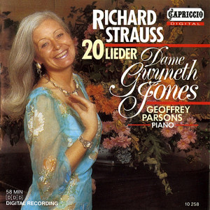 อัลบัม Strauss: 20 Lieder ศิลปิน Gwyneth Jones