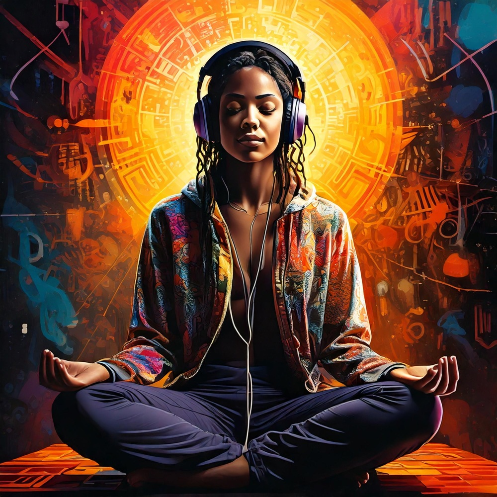 Peaceful Motion Through Beats
