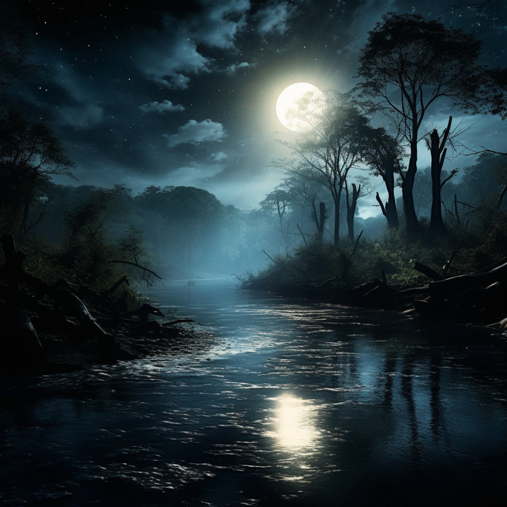 Nighttime Flowing Symphony