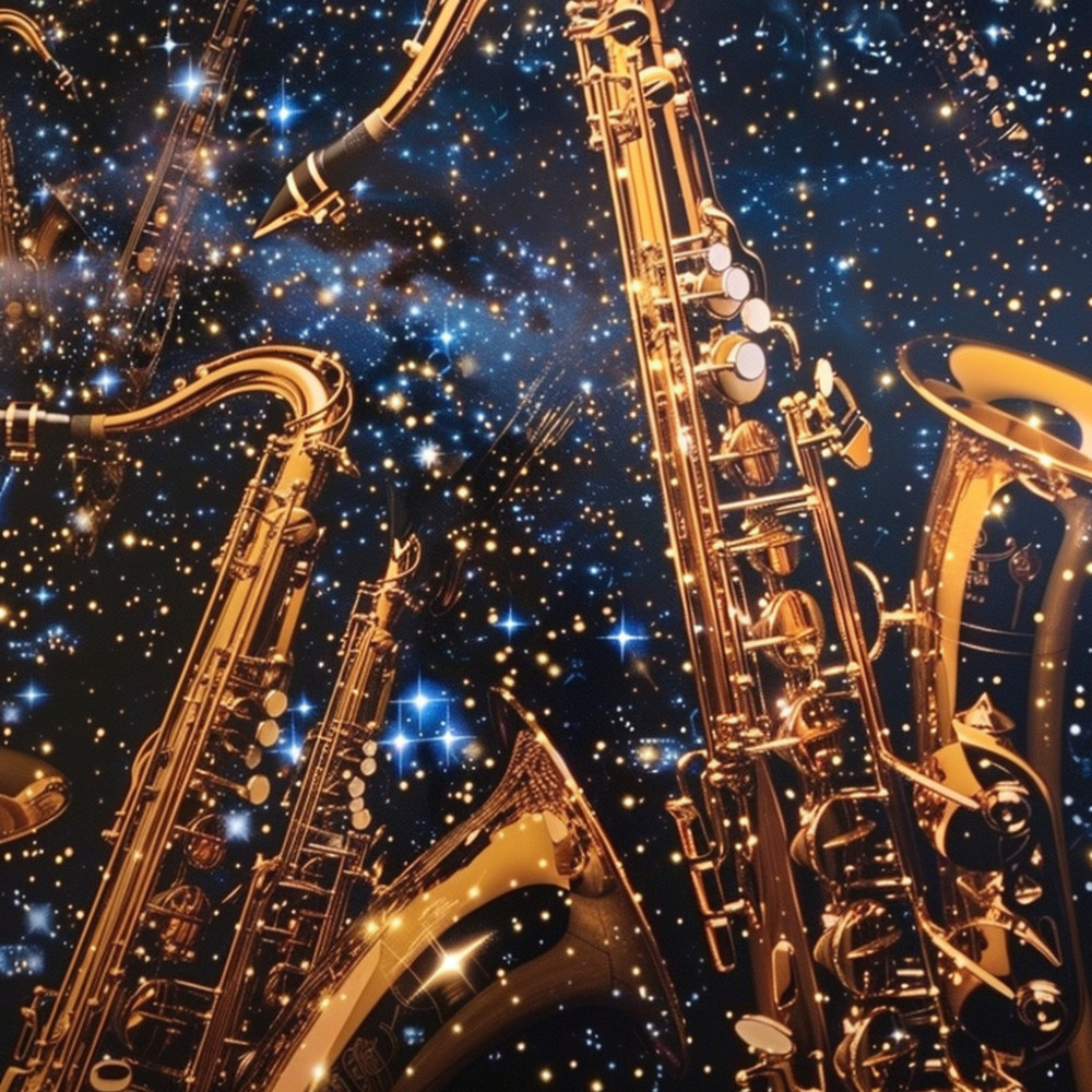 Constelación De Jazz Estrellado Con Ecos