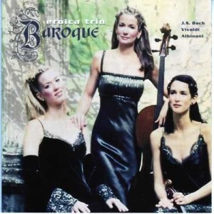 收聽Eroica Trio的Vivaldi: II. Largo From Sonata In C minor. F XVI No. 1歌詞歌曲