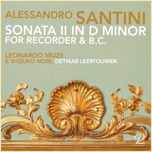 Shizuko Noiri的專輯Alessandro Santini: Sonata II in D Minor for Recorder and Basso Continuo