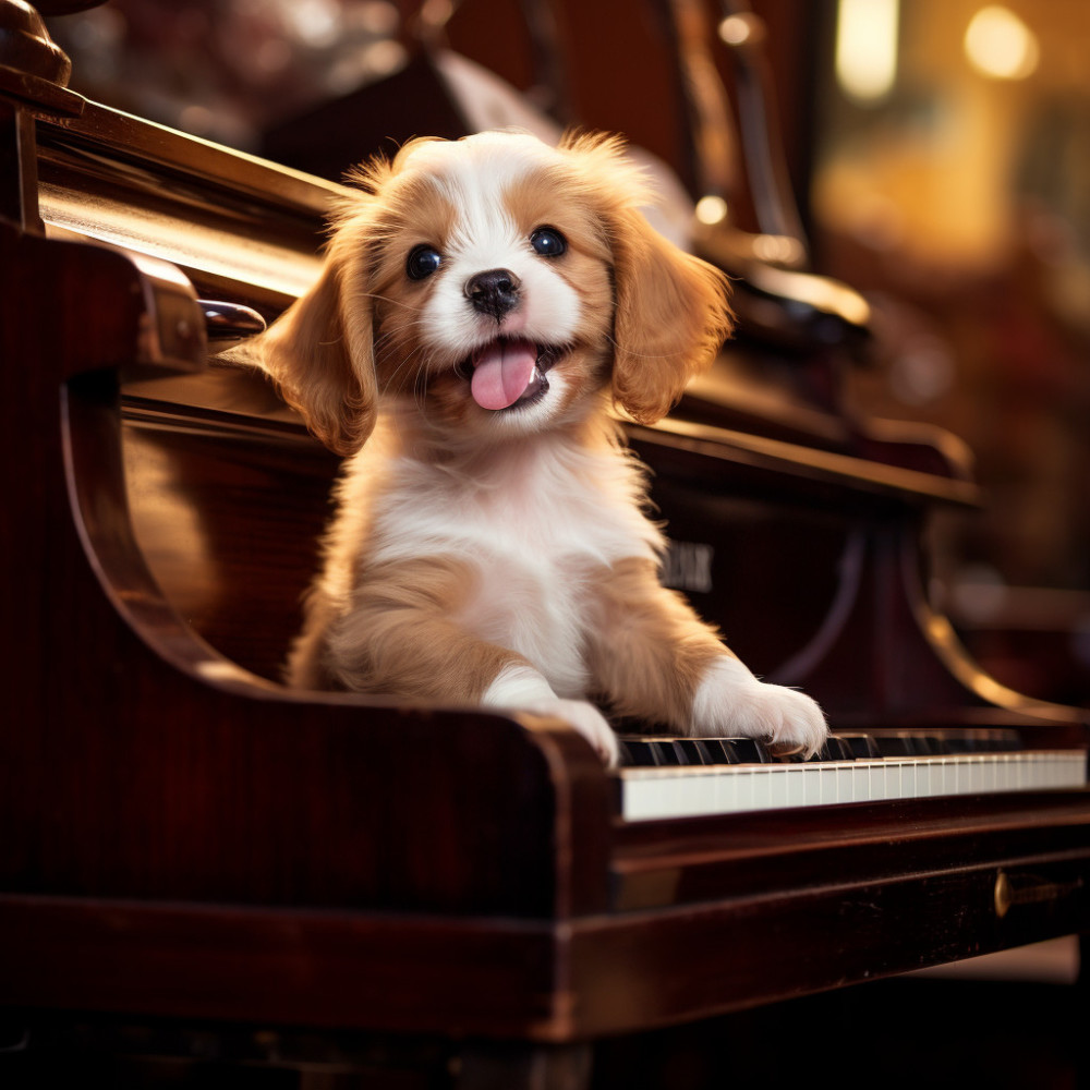 Piano Woofs Morning Frolic