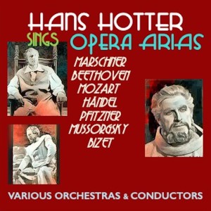 อัลบัม Hans Hotter sings Opera Arias ศิลปิน Orchester des Deutschen Opernhauses Berlin
