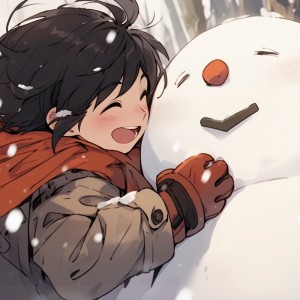 She is from snow world (feat. Una Otomachi)