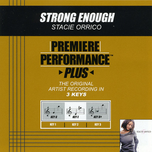 Strong Enough (Performance Track In Key Of G With Background Vocals)