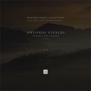 อัลบัม Concerto for 2 Violins in A Minor, RV 522 ศิลปิน Antonio Vivaldi