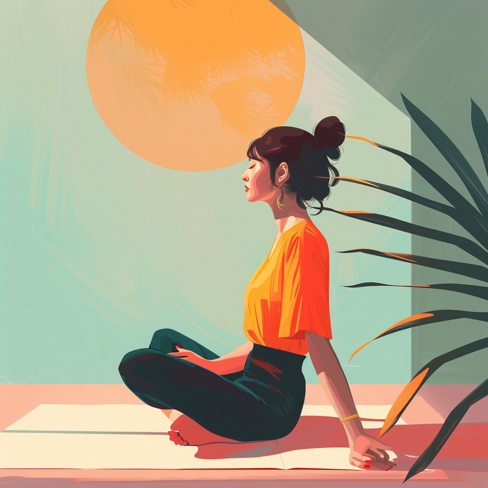 Melodía De Estiramiento De Yoga