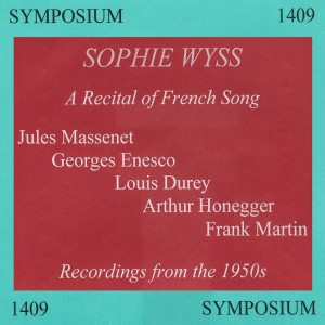 Jean Cocteau的專輯Sophie Wyss: A Recital of French Song, recordings from the 1950s