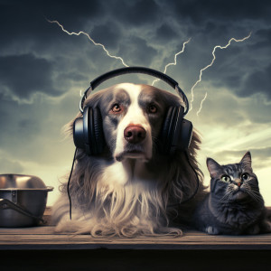 อัลบัม Binaural Thunder: Pets Soothing Melodies ศิลปิน Forest Rain FX