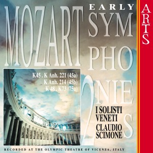 อัลบัม W.A. Mozart: Early Symphonies - Vol. 2 ศิลปิน Claudio Scimone