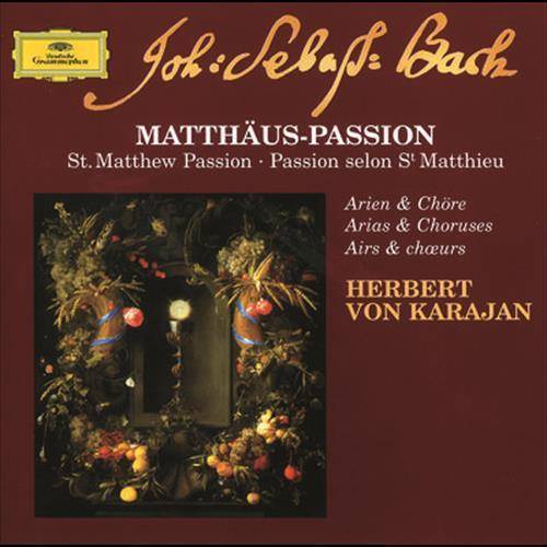 J.S. Bach: St. Matthew Passion, BWV 244 / Part One - No.33 Aria (Soprano, Alto, Chorus II): "So ist mein Jesus nun gefangen"