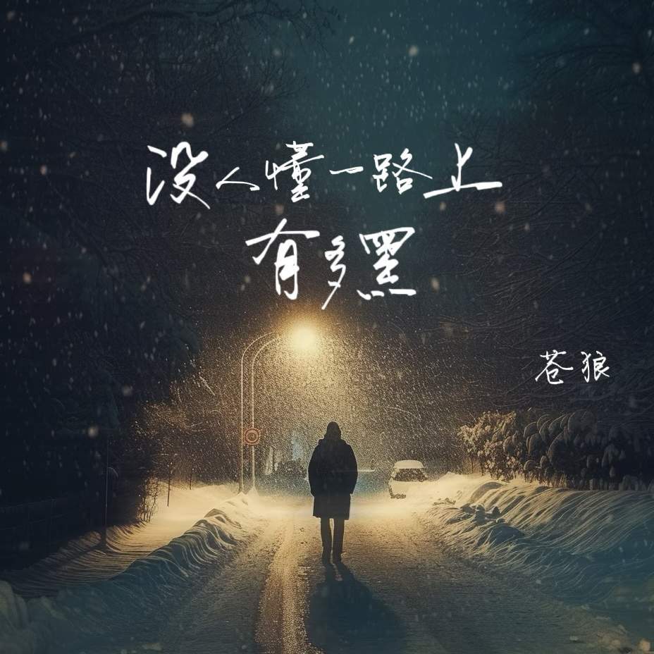 没人懂一路上有多黑 (伴奏)