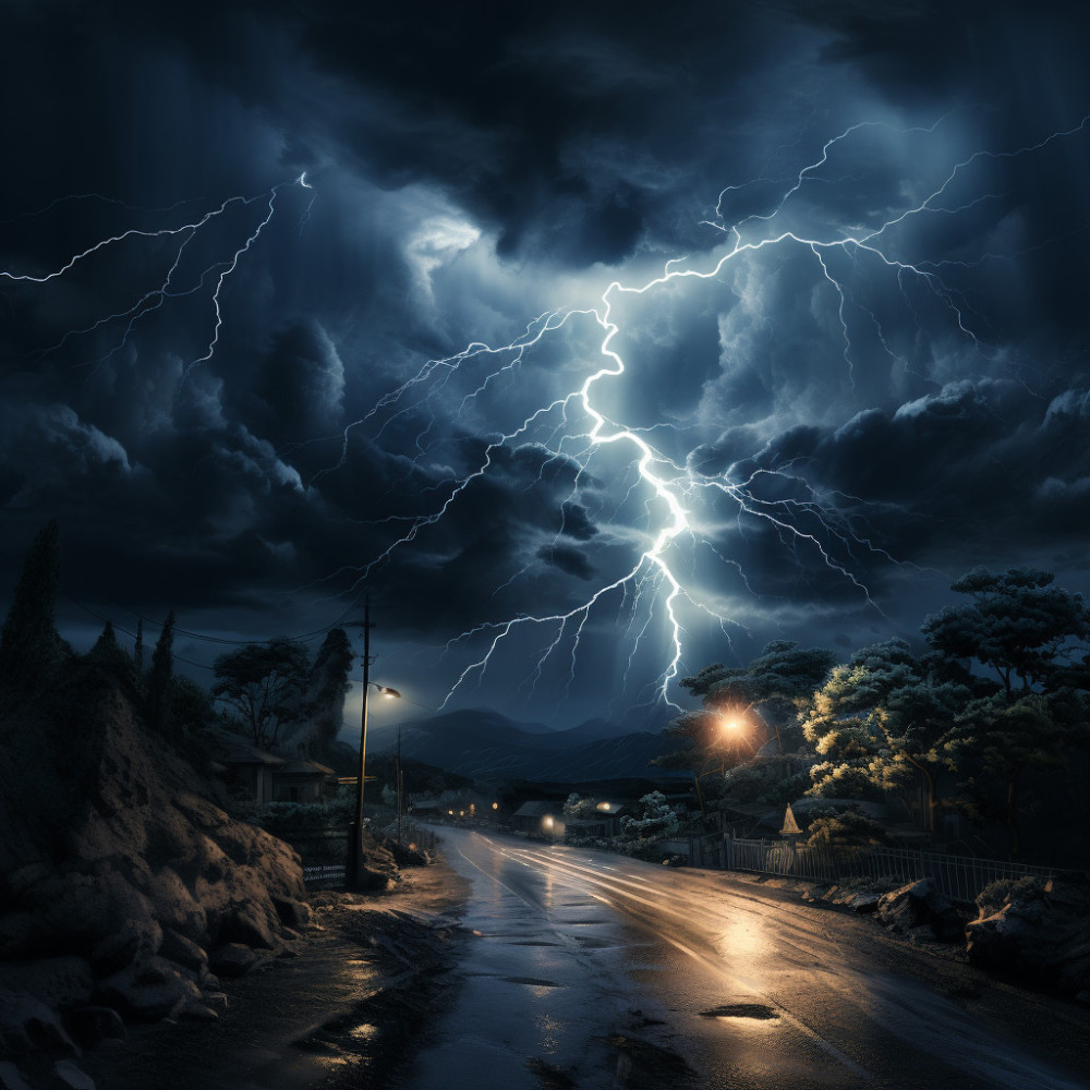 Mindful Thunder's Gentle Symphony