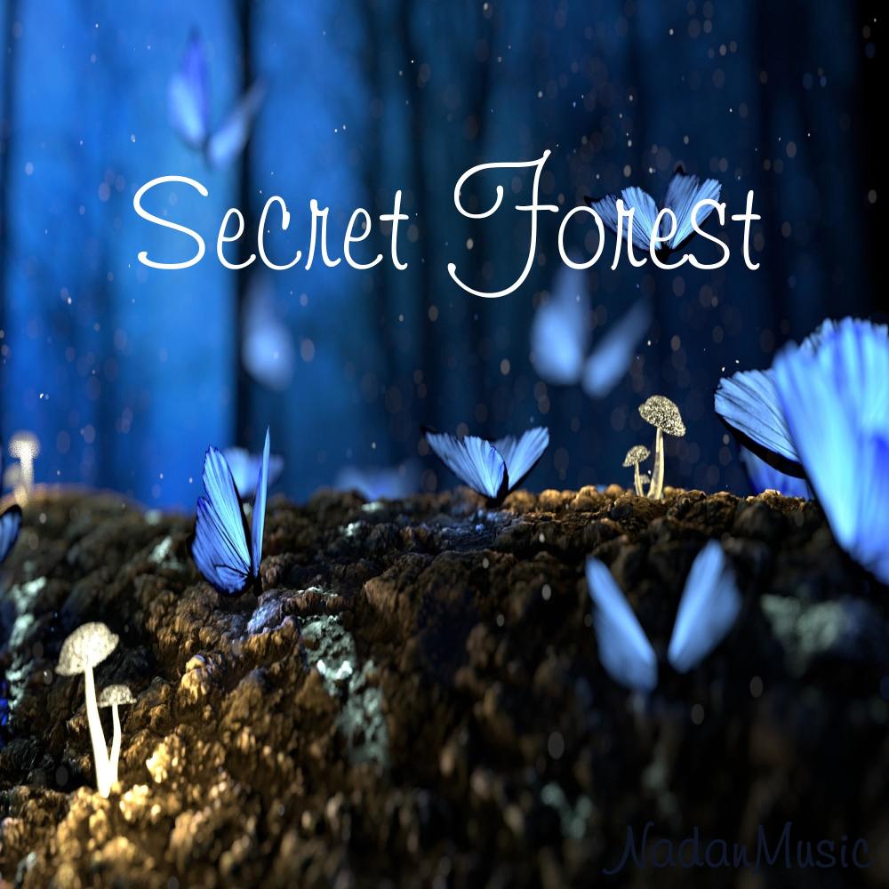 Secret Forest (Fantasy Forest Sounds ASMR, White Noise)