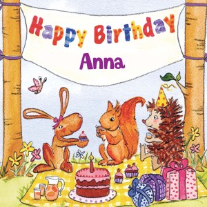 收聽The Birthday Bunch的Happy Birthday Anna歌詞歌曲