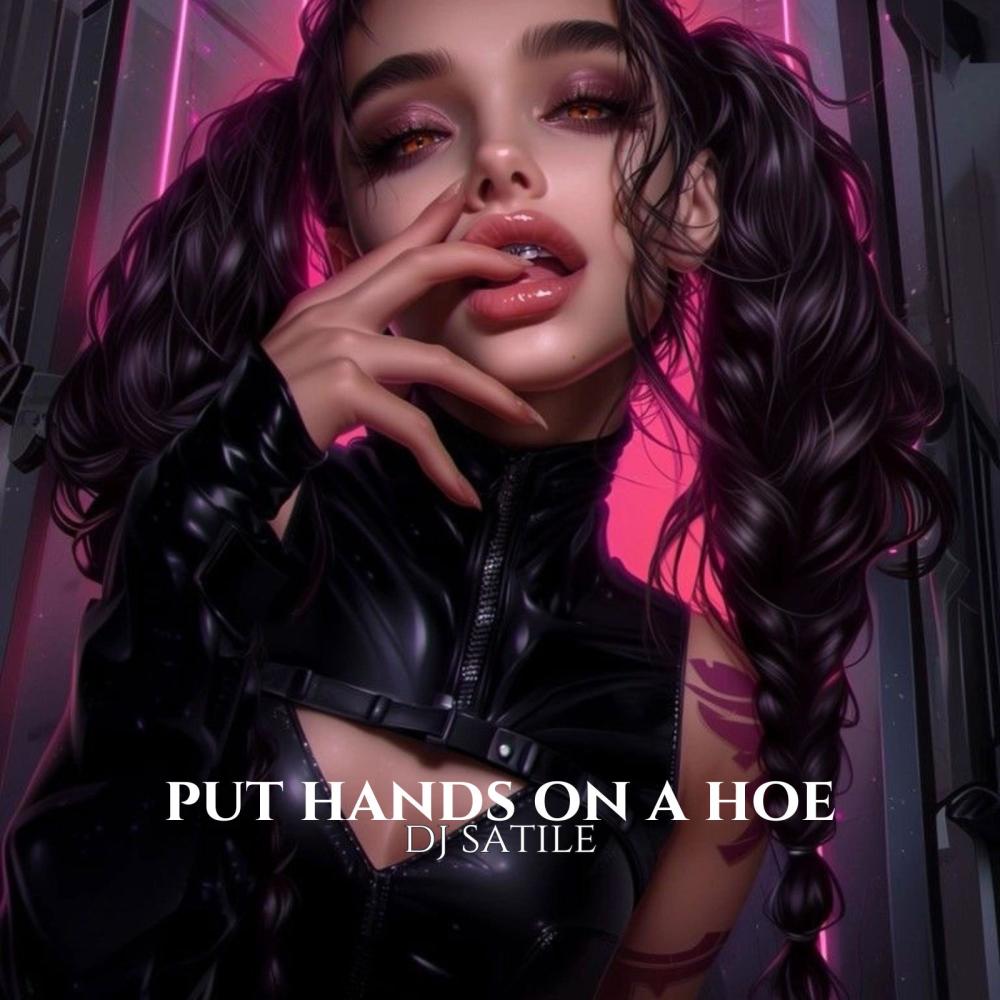 put hands on a hoe