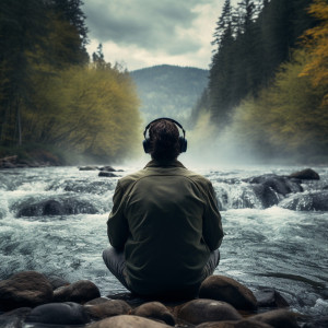 Binaural Waterflow: Relaxation River Sounds