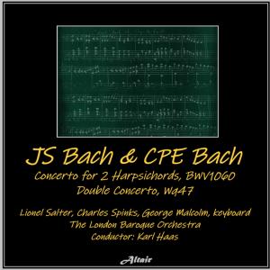 The London Baroque Orchestra的專輯Js Bach & Cpe Bach: Concerto for 2 Harpsichords, Bwv1060 - Double Concerto, Wq47