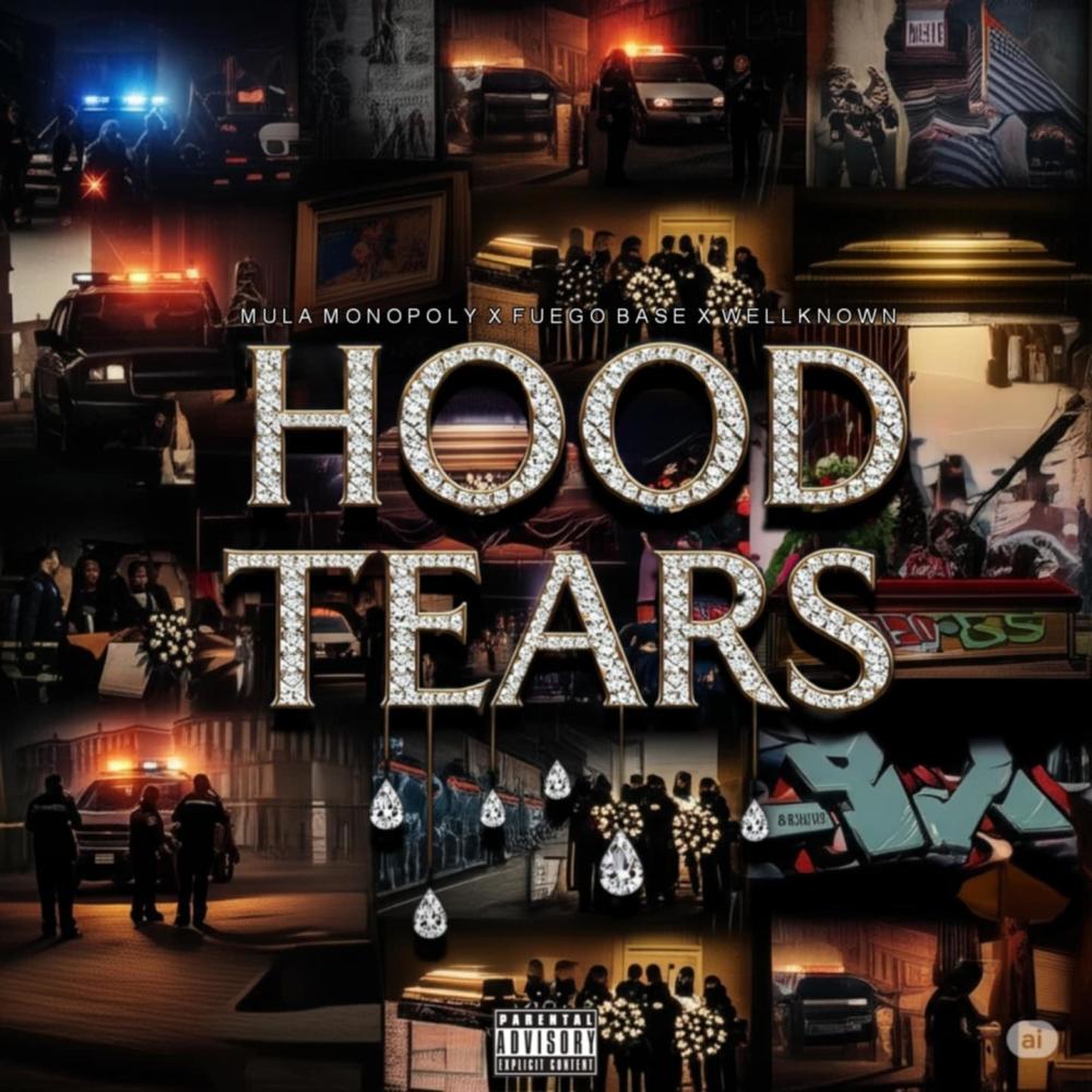 Hood Tears (feat. Fuego Base & Wellknown) (Explicit)