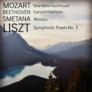 The Berlin Philharmonic Orchestra的專輯Mozart: "Eine Kleine Nachtmusik" / Beethoven: Egmont Overture / Smetana: Moldau / Liszt: Symphonic Poem No. 3