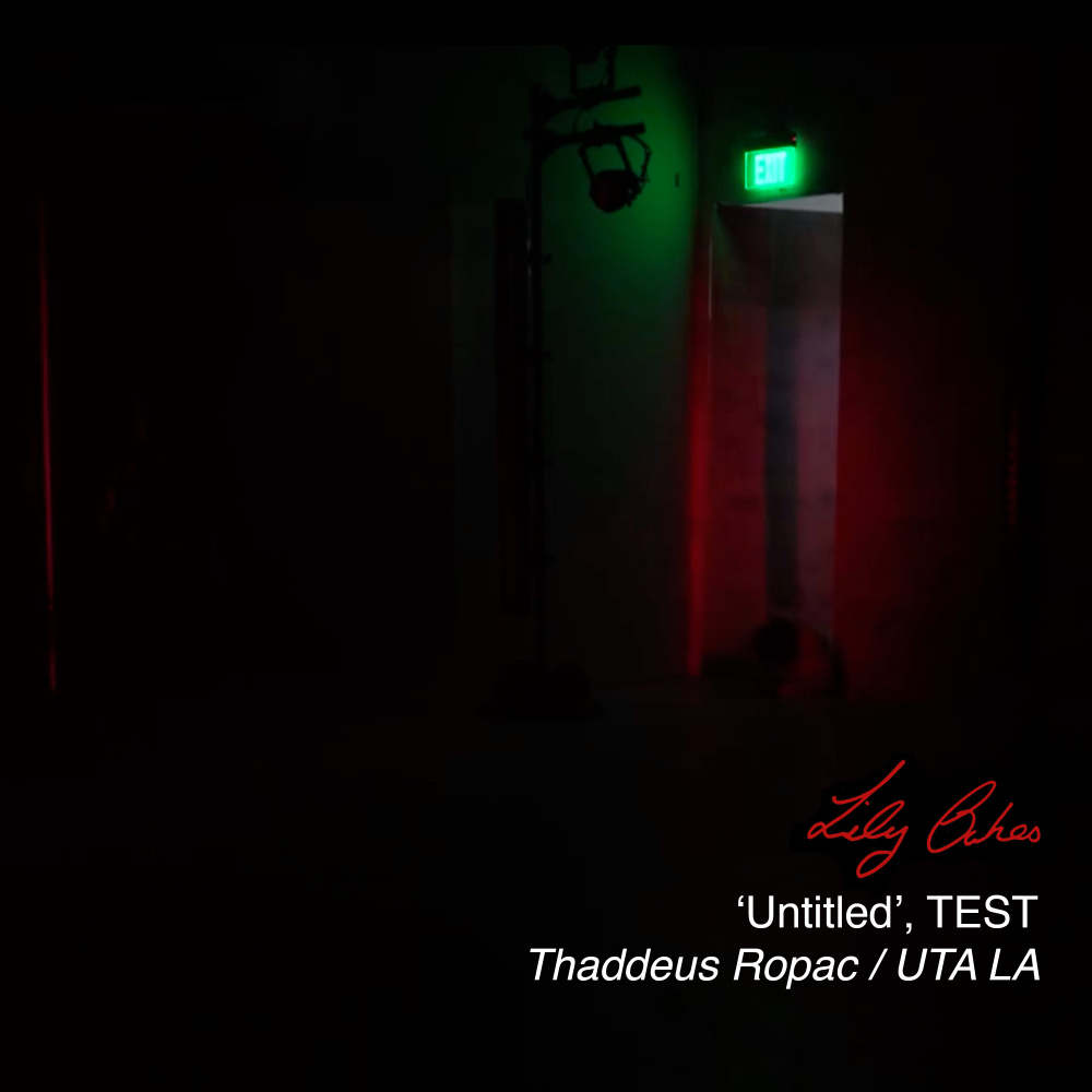 Untitled, TEST (Live Performance at Thaddeus Ropac, UTA LA)