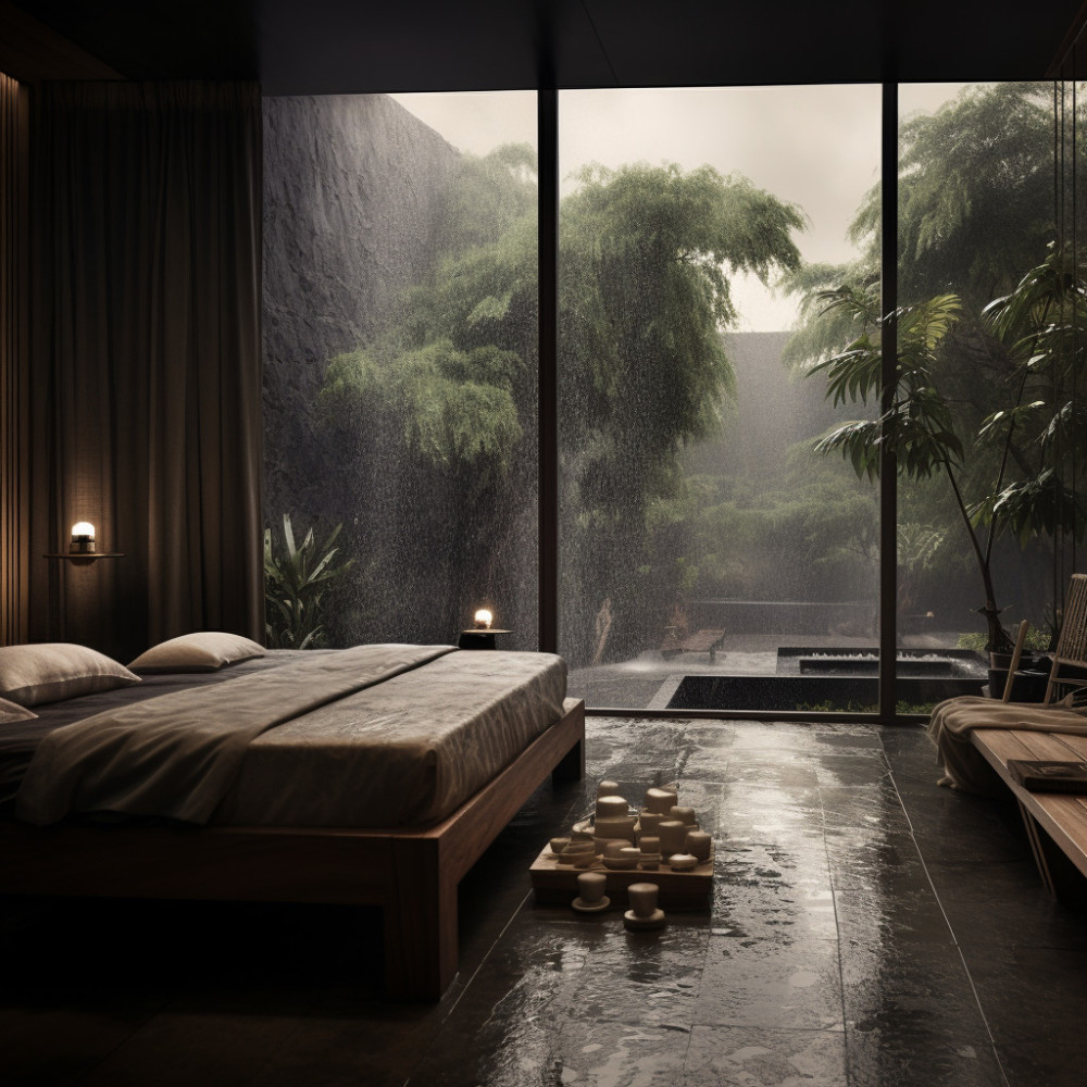 Slumber Rain Gentle Echoes