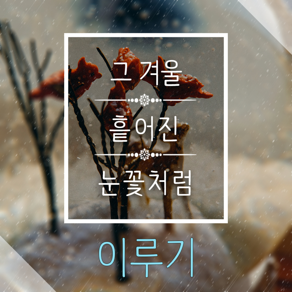 그 겨울, 흩어진 눈꽃처럼
