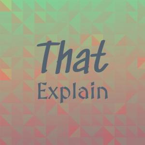 อัลบัม That Explain ศิลปิน Various