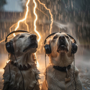 อัลบัม Thunder's Bark: Soothing Tunes for Dogs ศิลปิน White Noise Rain