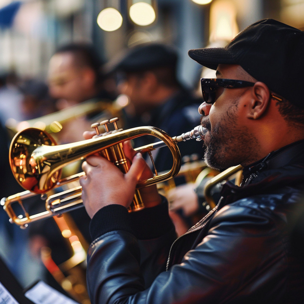 Vibras Dinámicas De Jazz Urbano