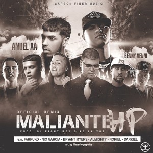 收聽Anuel AA的Maliante Hp歌詞歌曲