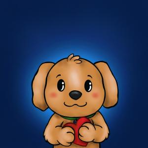 Album Puppy Dog Emoji Face from Azazus