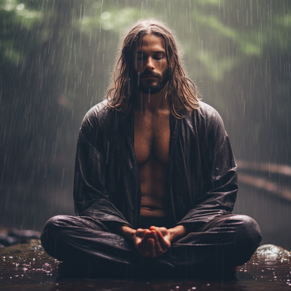 Lluvia Suave Para La Paz Meditativa