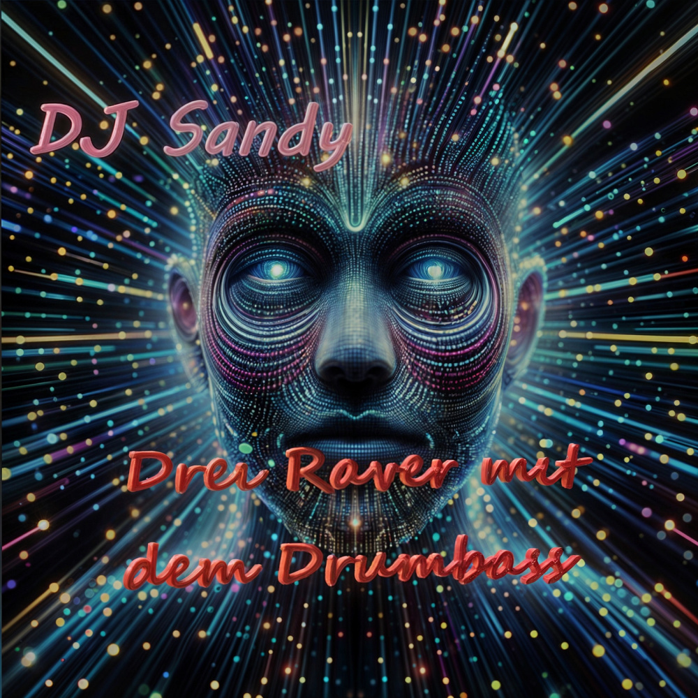 Drei Raver Mit Dem Drumbass