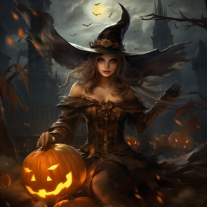 Dengarkan Sinister Witch's Grimoire on Halloween lagu dari Halloween dengan lirik