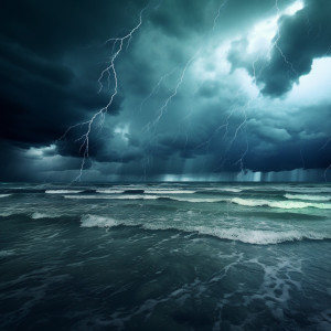 Sleep的專輯Binaural Thunder by the Seaside: ASMR Rain Ambiance