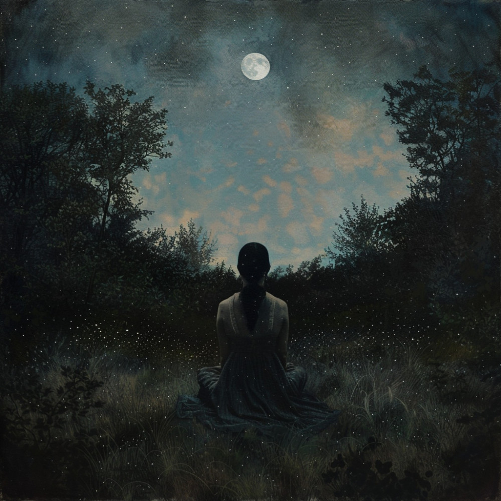 Silencio Pacífico De Meditación