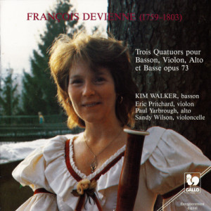 François Devienne: Three Quartets for Bassoon, Violin, Viola and Bass, Op. 73