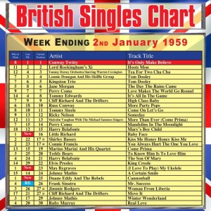 Various的专辑British Singles Chart - Week Ending 2 January 1959