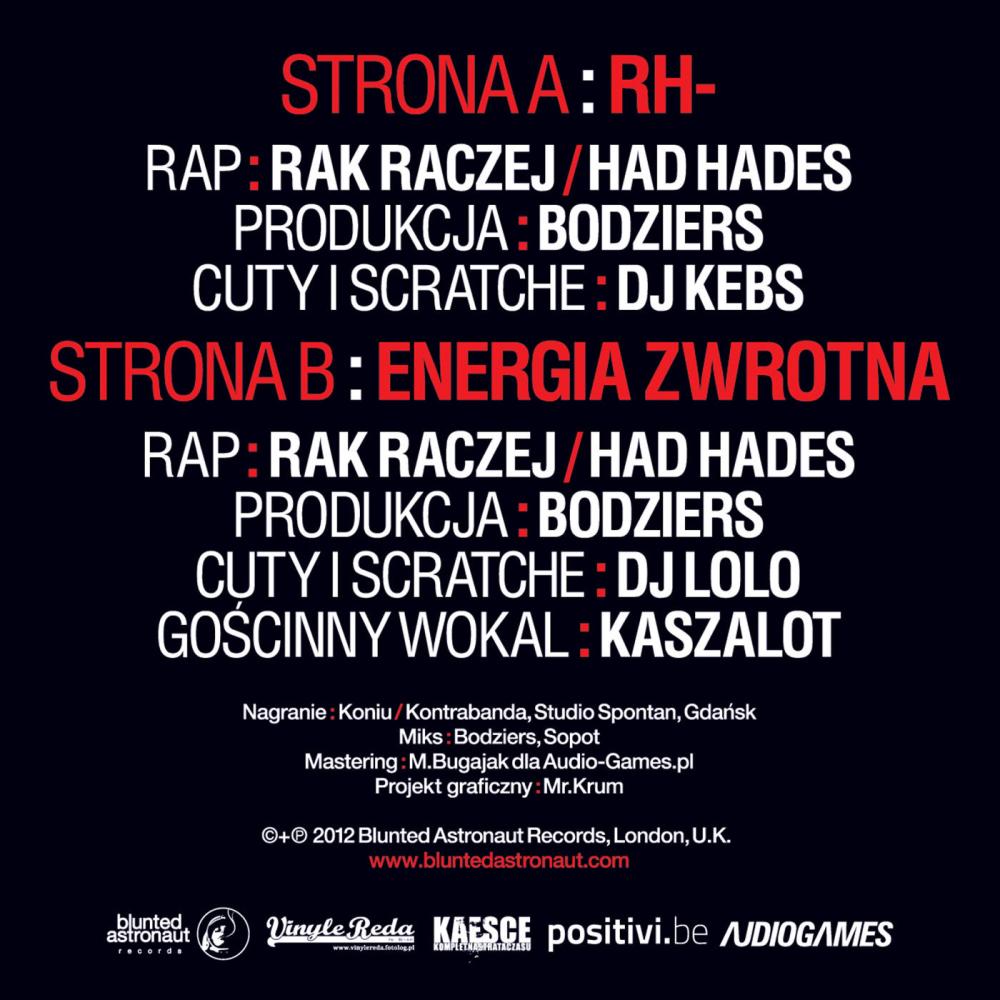 Energia Zwrotna (feat. Hades & RakRaczej) (Explicit)