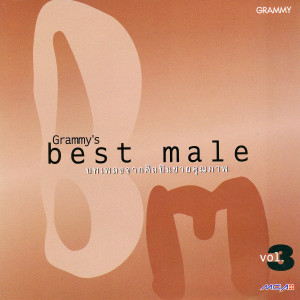 อัลบัม Best Male Vol.3 ศิลปิน รวมศิลปินแกรมมี่