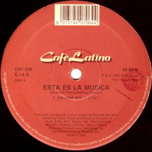 Album Esta Es La Musica (2024 Remaster - Prod. by Roberto Ferrante) from Cafe Latino