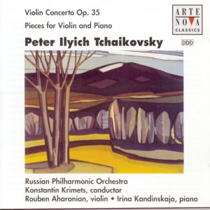 อัลบัม Tchaikovsky: Cto. for Violin + Orchestra/5 Pieces for Violin + Piano ศิลปิน Konstantin Krimetz