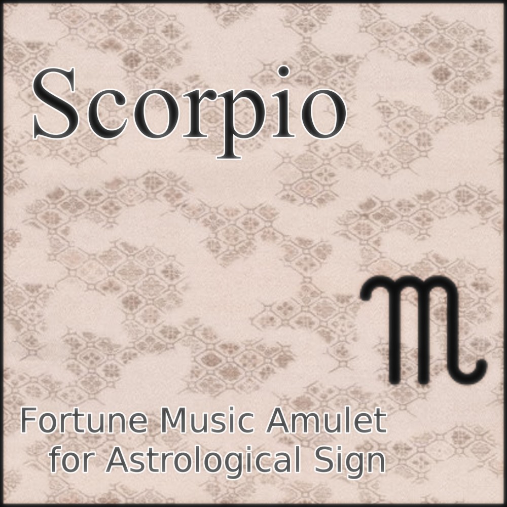 Scorpio Better Fortune Music Amulet for Astrological Sign