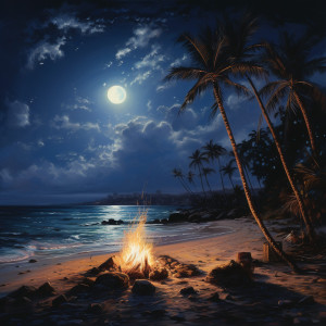 Relaxing Noises的专辑Beachside Bonfire Serenity